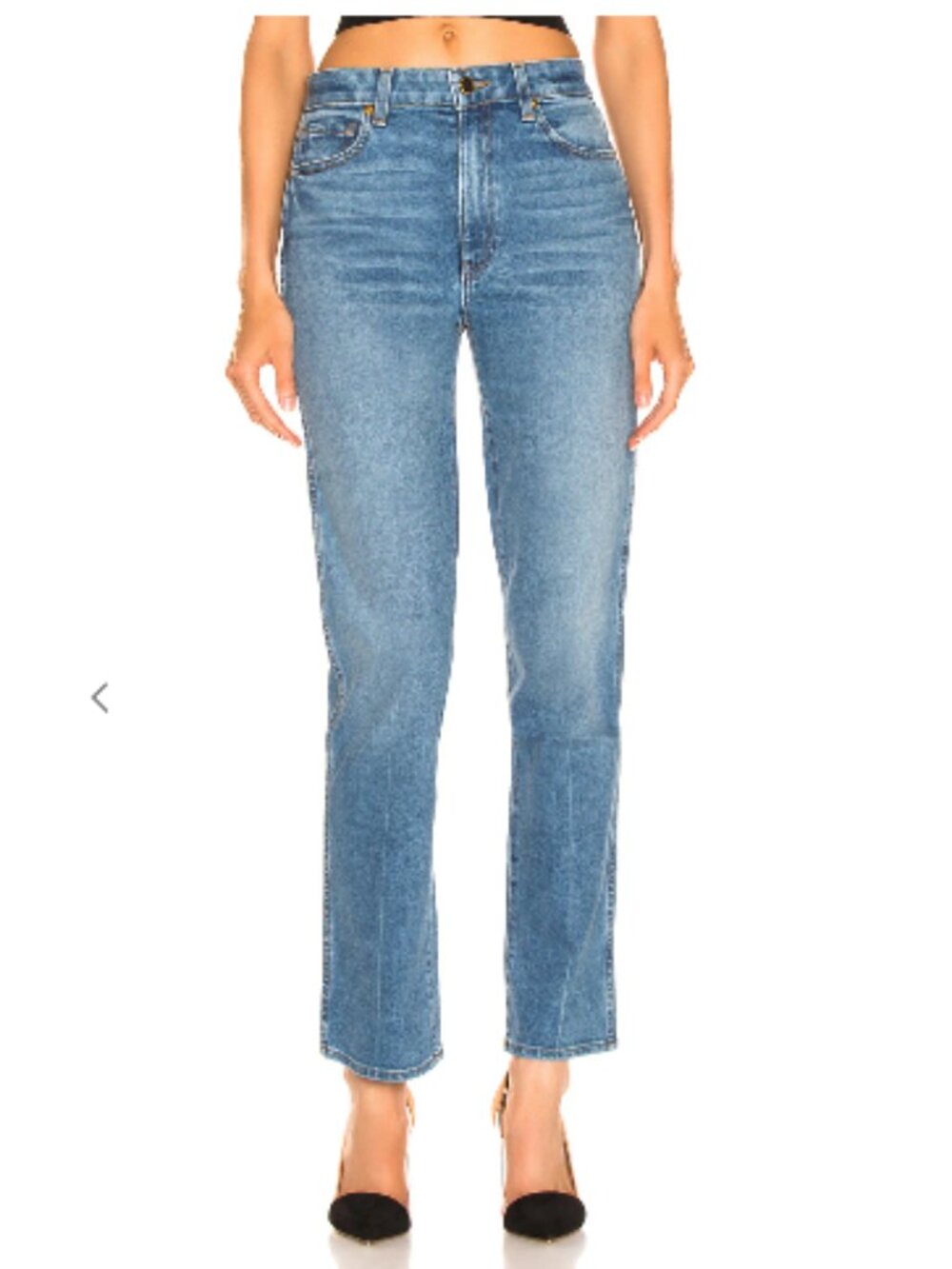 Khaite Victoria Straight Leg Jeans 28